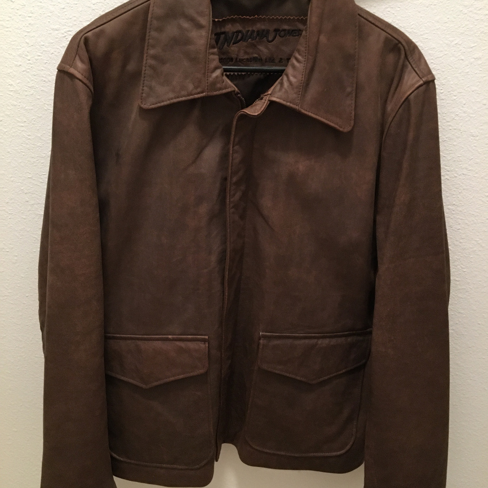 Indiana Jones Men's Leather Jacket